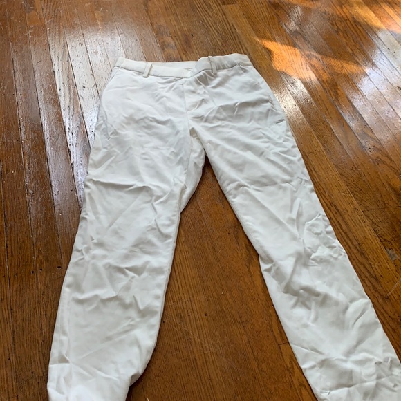 Uniqlo white dress pants size 24-25 waist, US XS